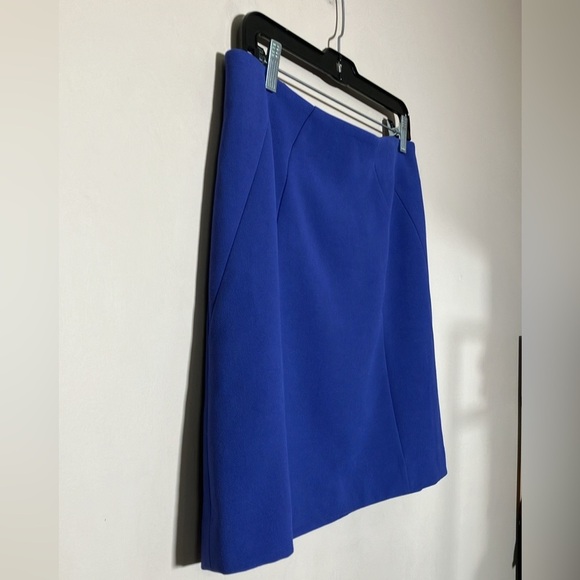 Ann Taylor LOFT Pencil Skirt cornflower blue above knee women’s size 8 - Picture 5 of 11